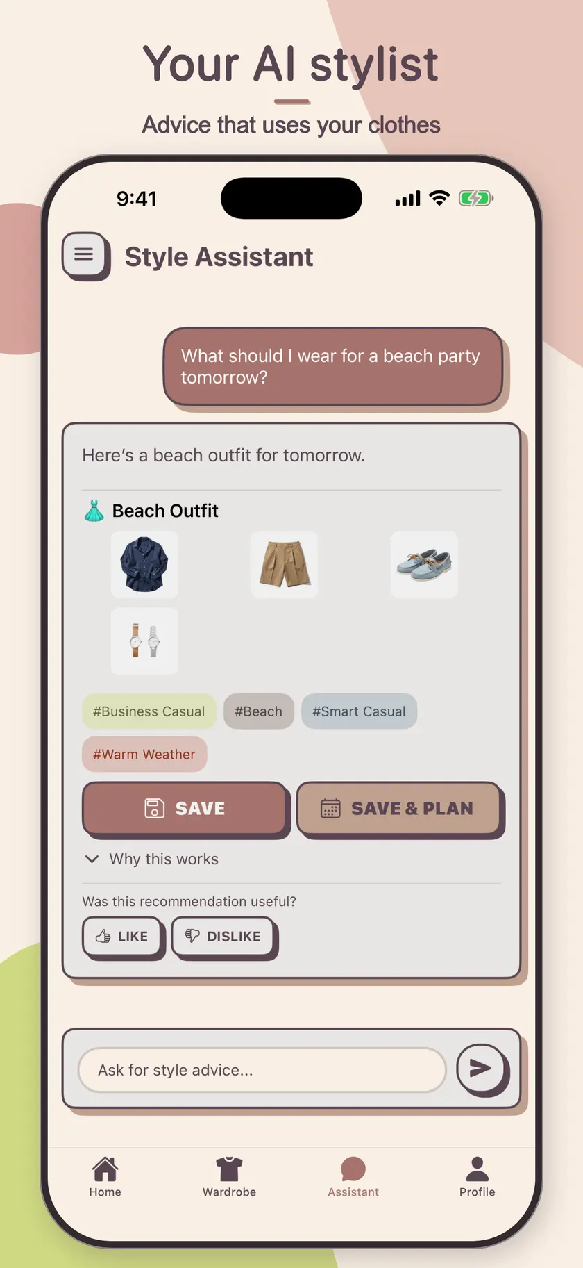 Your AI stylist in Drippy