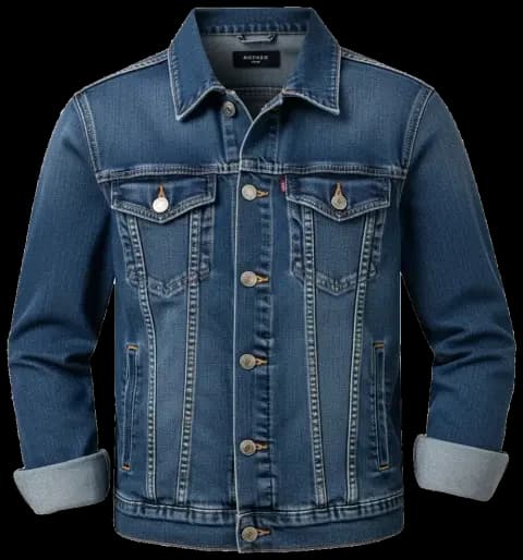 Denim jacket, the layer that finishes today's look